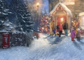 Christmas Cards Design ~ Carol Singers