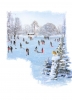 Christmas Cards Design ~ Sledging